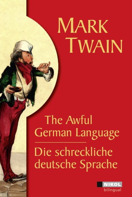 Book cover of the "Awful German Language" by Mark Twain (source: www.ebook.de)