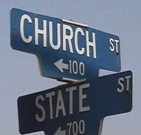 Church State signs